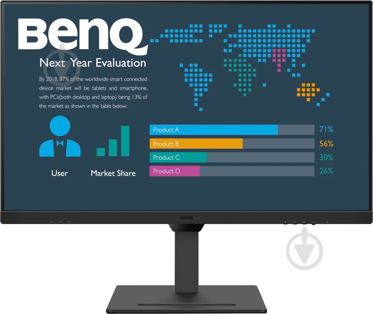 Монитор BenQ BL3290QT 31,5" (9H.LLMLA.TPE) - фото 1