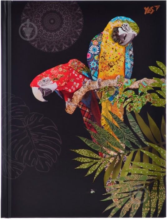 Блокнот BugArt. Black parrot А5 YES - фото 1