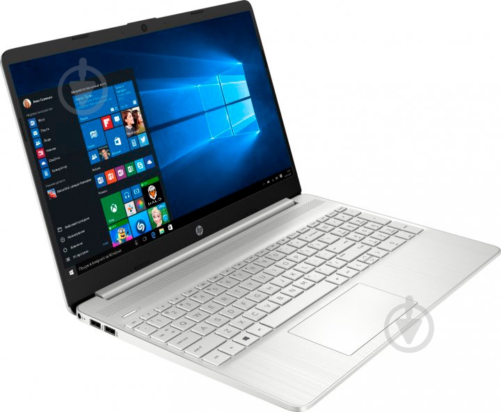 Ноутбук HP 15s-eq2049ua 15,6 (422G9EA) silver - фото 2 Ноутбук HP 15s-eq2049ua 15,6 (422G9EA) silver - фото 2