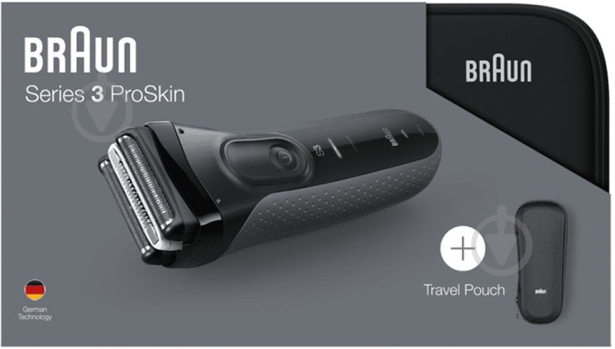 Електробритва Braun Series 3 3000TS grey - фото 2