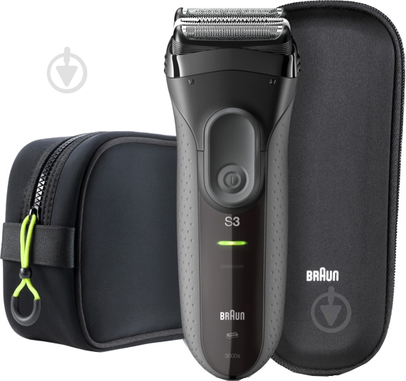 Електробритва Braun Series 3 3000TS grey - фото 3