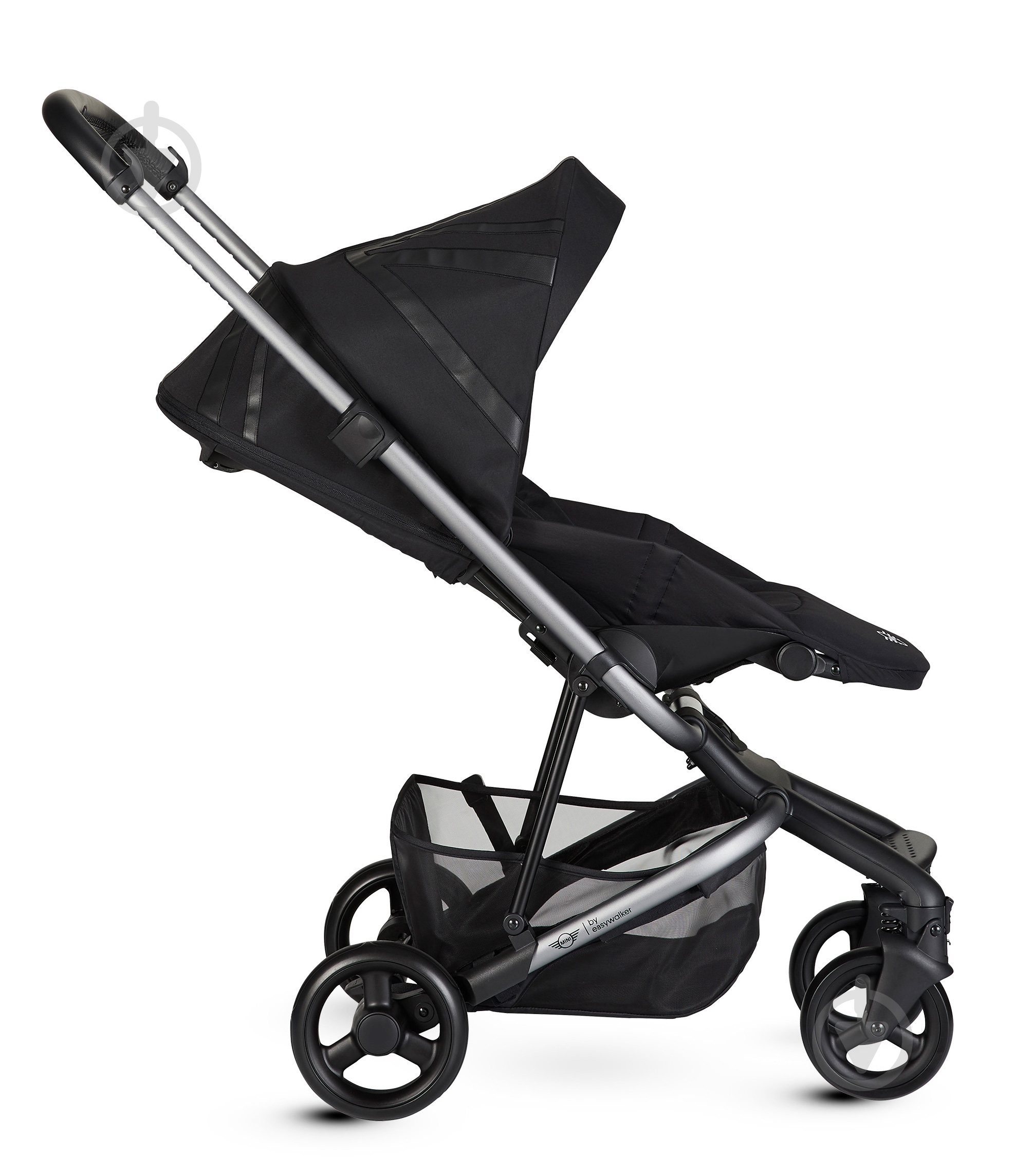 Коляска прогулочная Easywalker Full MINI stroller Oxford Black - фото 4