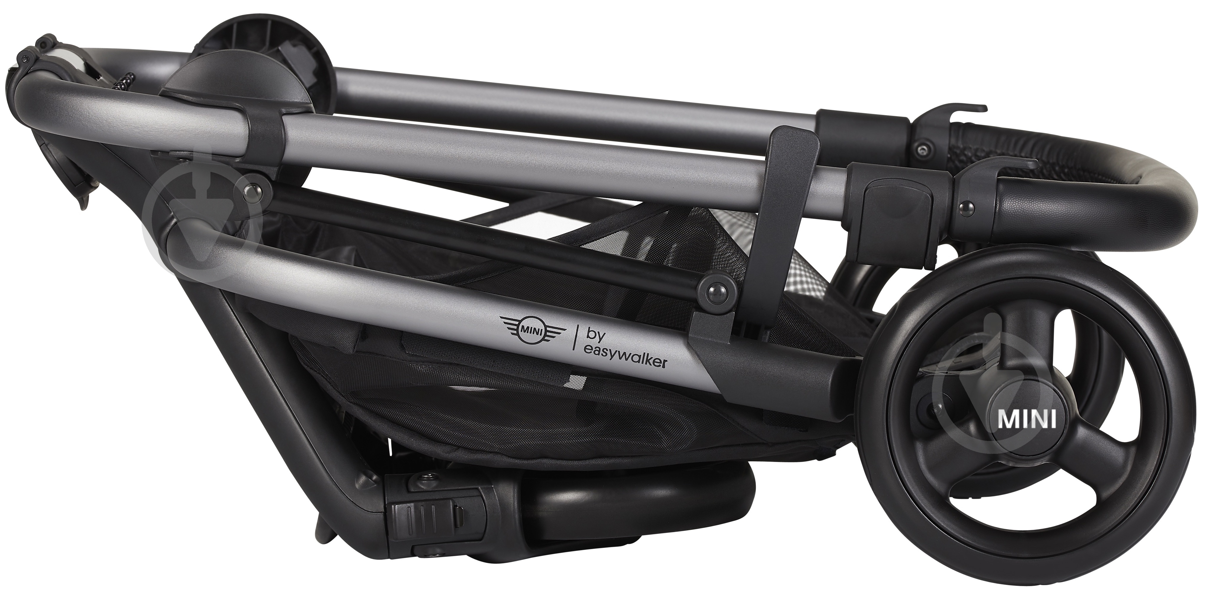 Коляска прогулочная Easywalker Full MINI stroller Oxford Black - фото 7