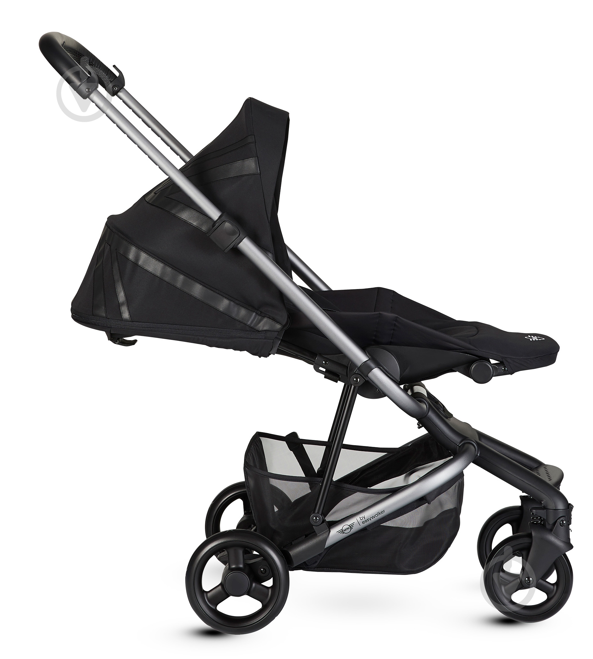 Коляска прогулочная Easywalker Full MINI stroller Oxford Black - фото 5