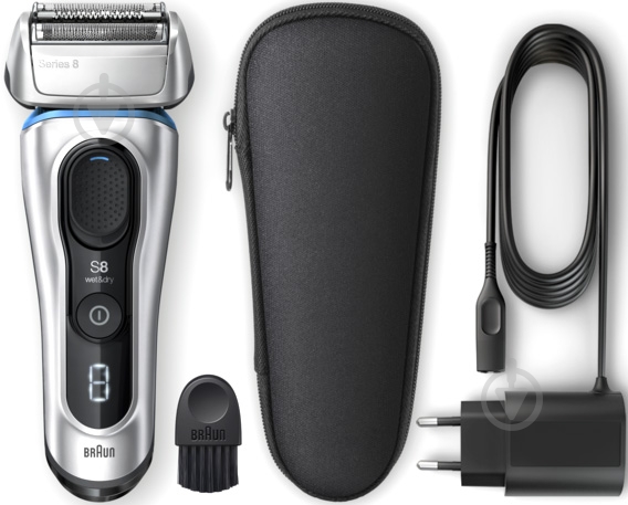 Електробритва Braun Series8 8330s silver - фото 4