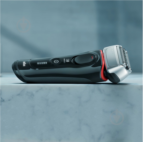 Электробритва Braun Series8 8340s black red - фото 8 Электробритва Braun Series8 8340s black red - фото 8