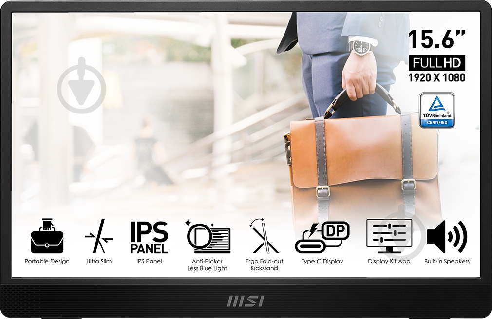 Монитор MSI PRO MP161 15,6" (PRO MP161) - фото 2