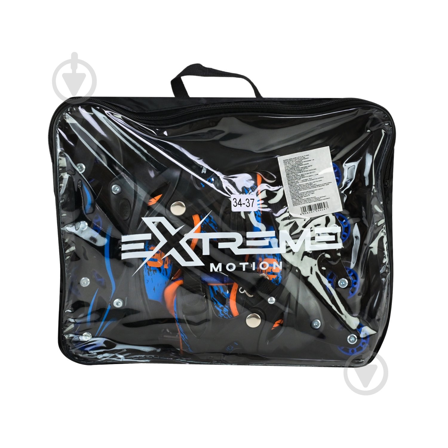 Роликовые коньки Shantou Extreme Motion M RL25425 р. 34-37 черный - фото 10 Роликовые коньки Shantou Extreme Motion M RL25425 р. 34-37 черный - фото 10