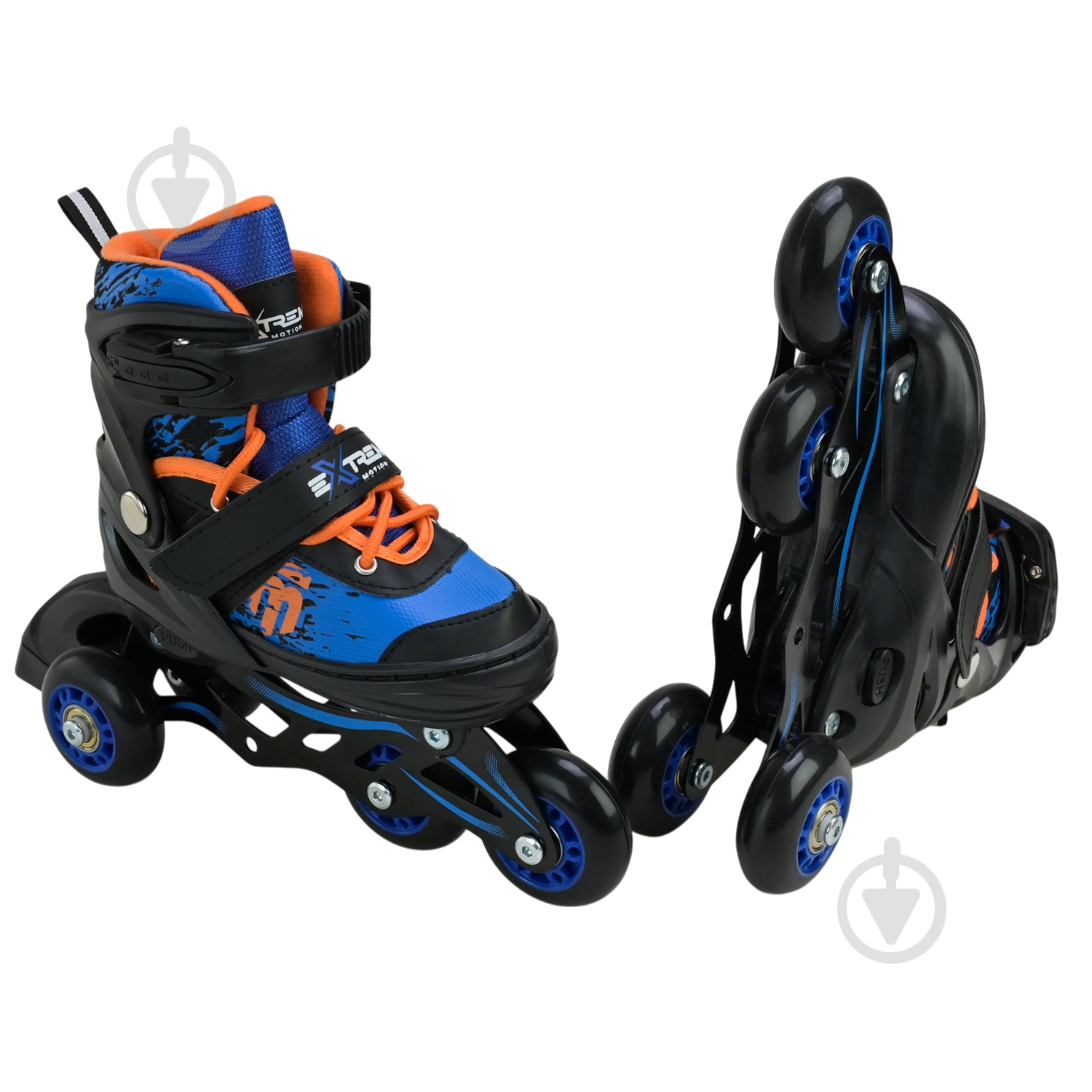 Роликовые коньки Shantou Extreme Motion M RL25425 р. 34-37 черный - фото 9 Роликовые коньки Shantou Extreme Motion M RL25425 р. 34-37 черный - фото 9