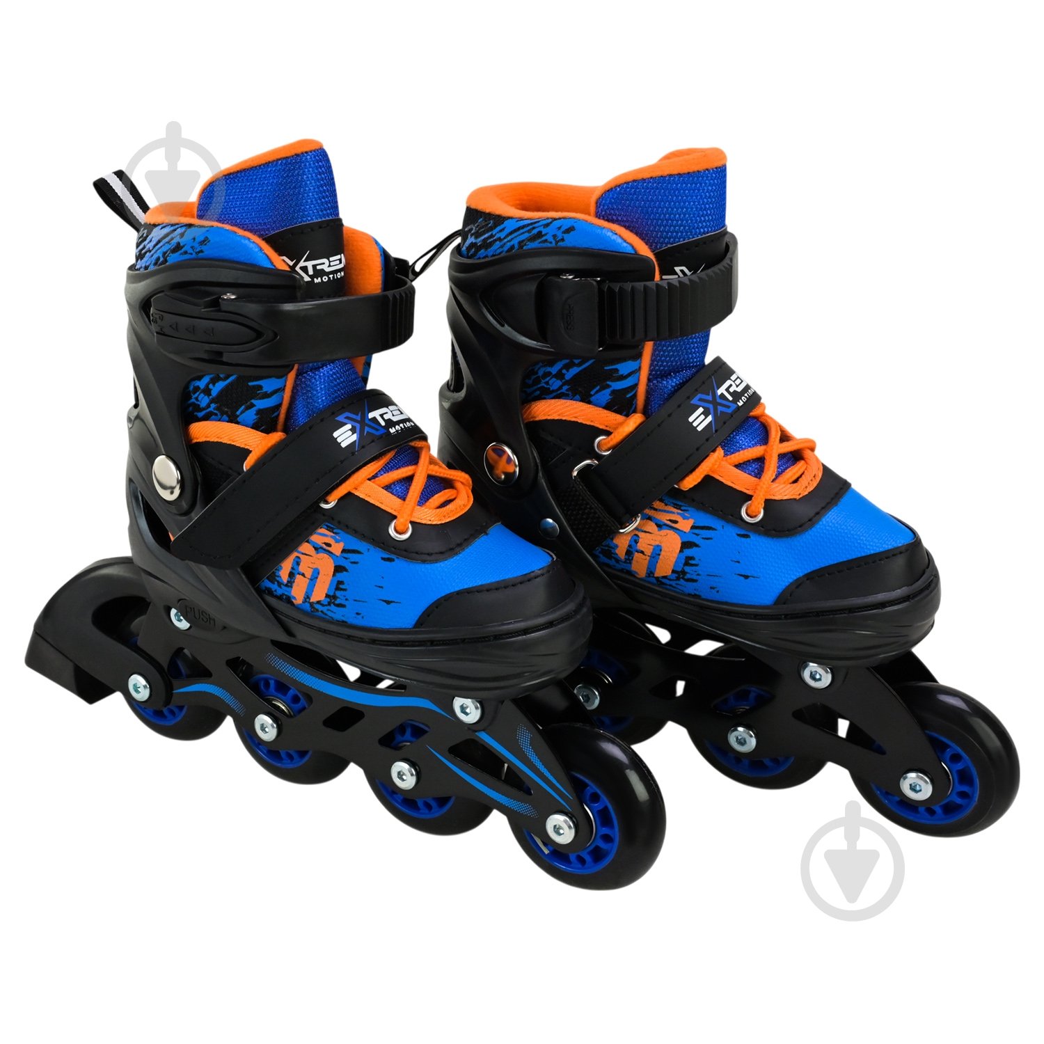 Роликовые коньки Shantou Extreme Motion M RL25425 р. 34-37 черный - фото 2 Роликовые коньки Shantou Extreme Motion M RL25425 р. 34-37 черный - фото 2