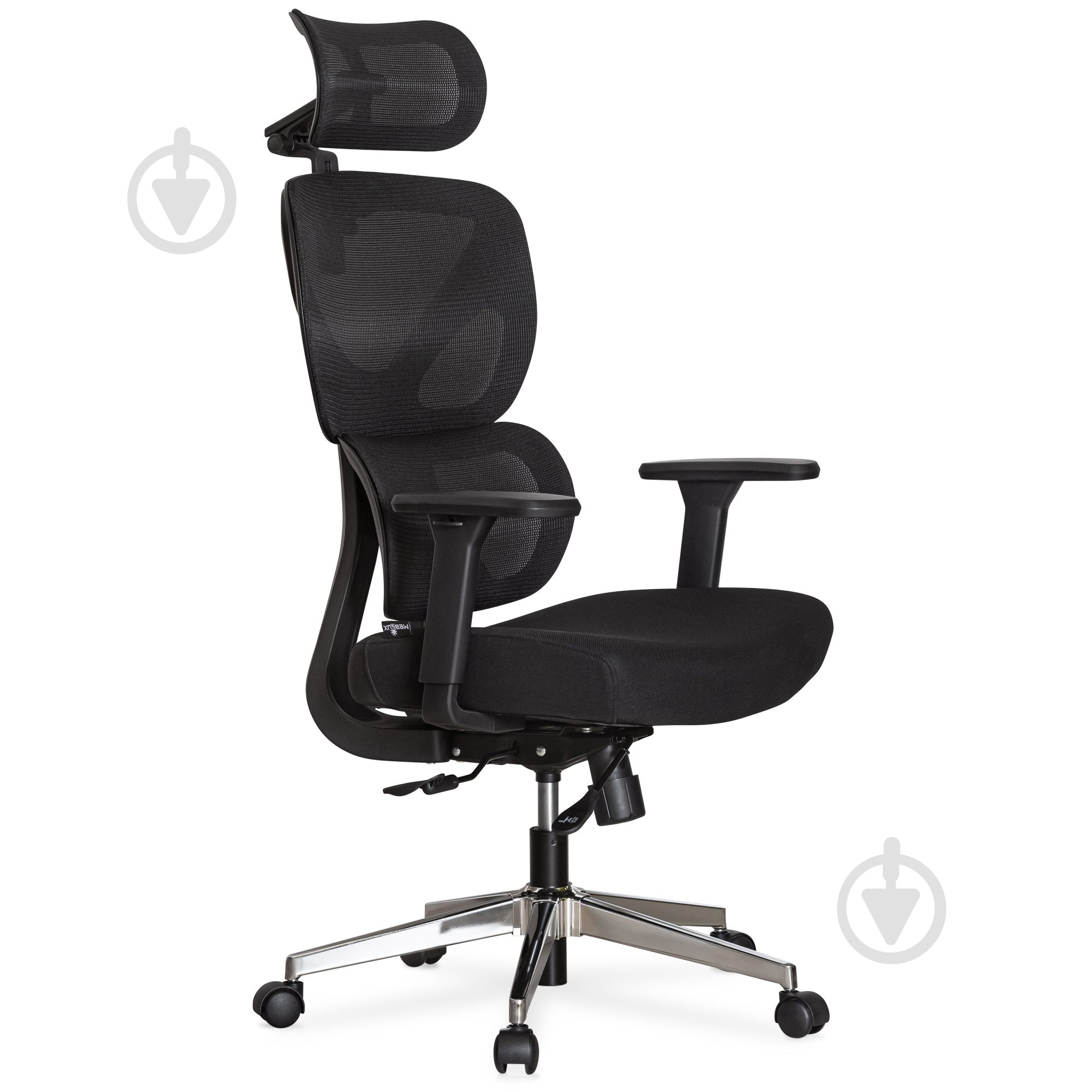 Кресло офисное Mealux D1 Air Fabric черный - фото 1