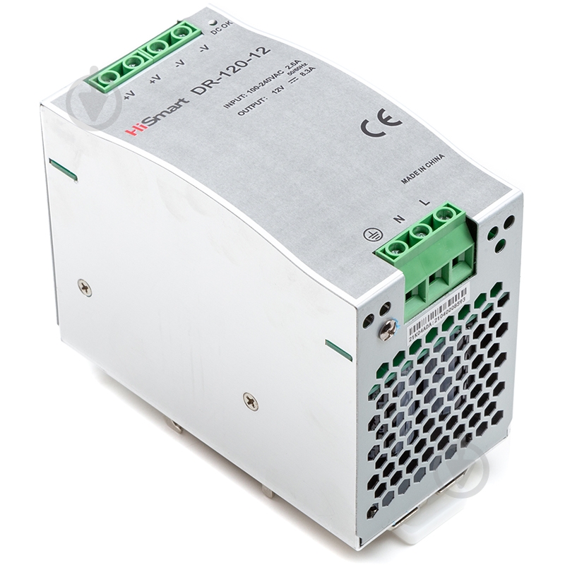 Блок питания HiSmart 12 В 120 Вт DR-120-12 - фото 2