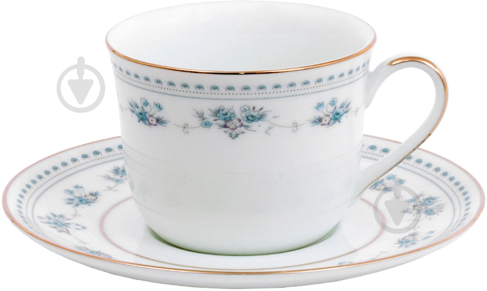 Чашка с блюдцем DPL Blue Dawn 220 мл - фото 1