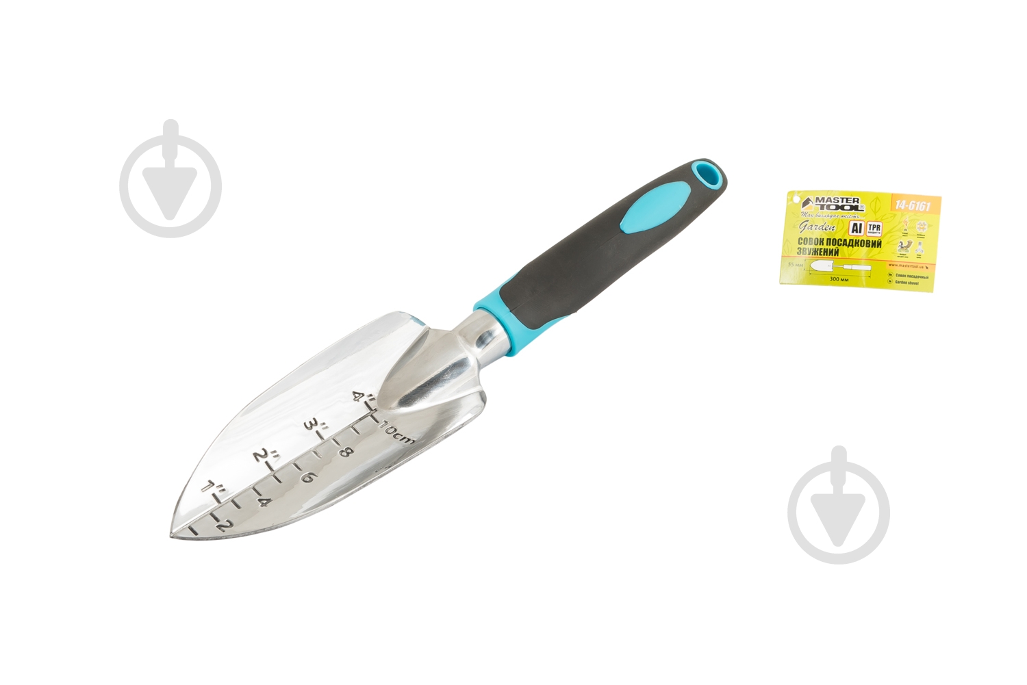 Совок посадочный MasterTool 30 см зауженный (14-6161) - фото 2