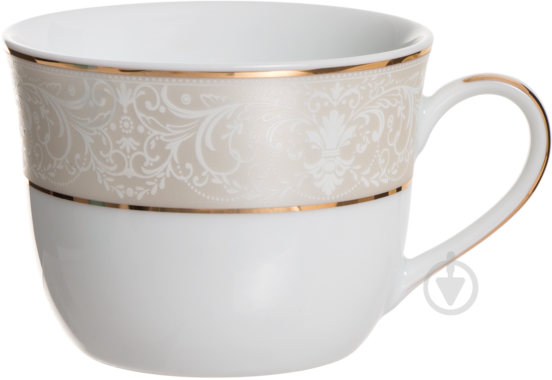 Чашка с блюдцем DPL Greta New 220 мл 20388 - фото 2 Чашка с блюдцем DPL Greta New 220 мл 20388 - фото 2