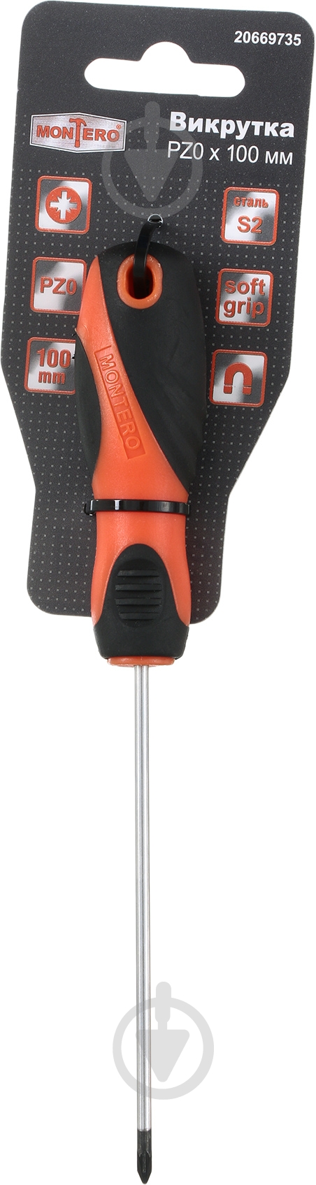 Отвертка Montero 100 мм MN-SD-PZ0-100 - фото 2 Отвертка Montero 100 мм MN-SD-PZ0-100 - фото 2