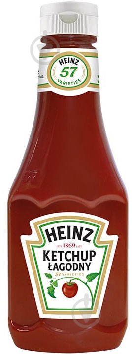 Кетчуп Heinz Нежный 450 г - фото 1 Кетчуп Heinz Нежный 450 г - фото 1