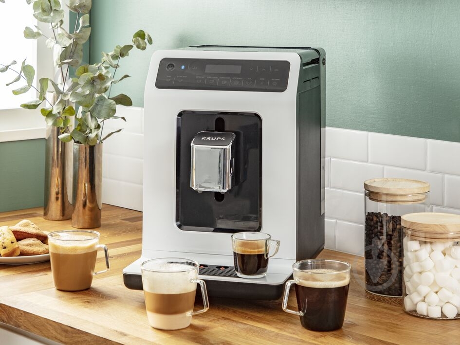 ВИТРИНА! Кофемашина Krups Evidence White EA890110 - фото 15