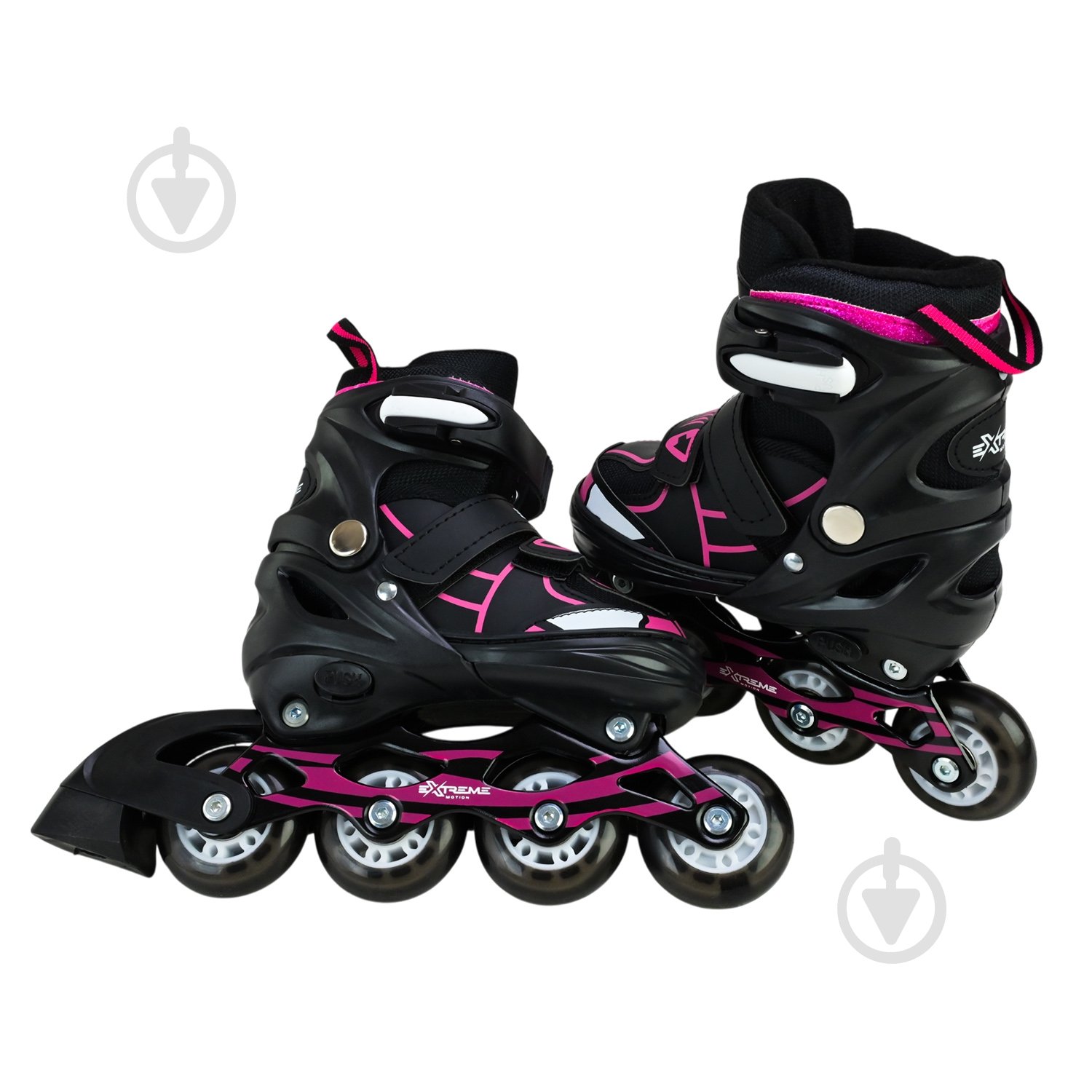 Роликовые коньки Shantou Extreme Motion L RL25429 р. 38-41 черный - фото 4