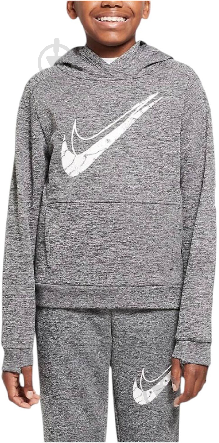 Джемпер Nike HF4414-010 р.S серый - фото 1