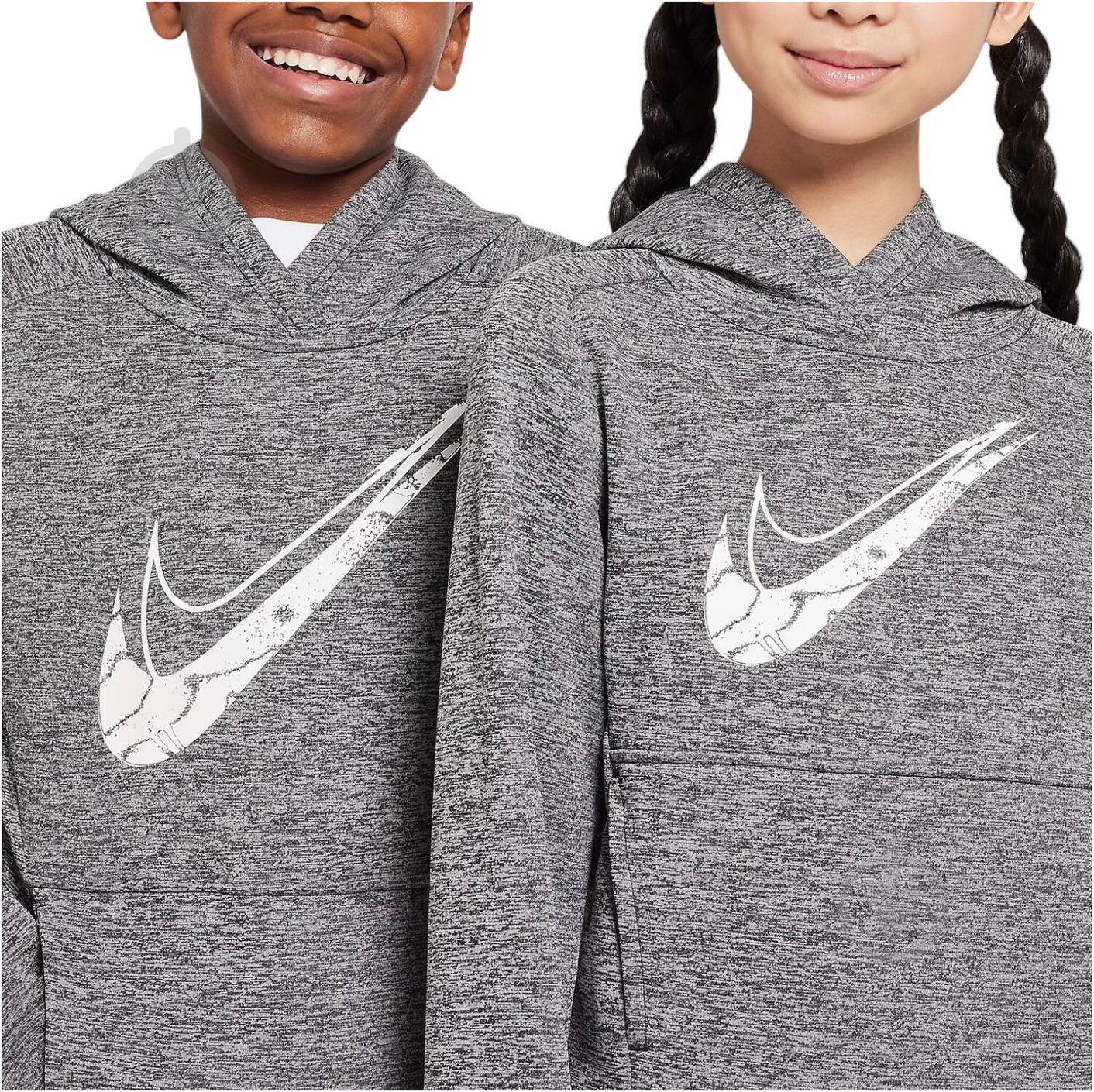 Джемпер Nike HF4414-010 р.S серый - фото 3