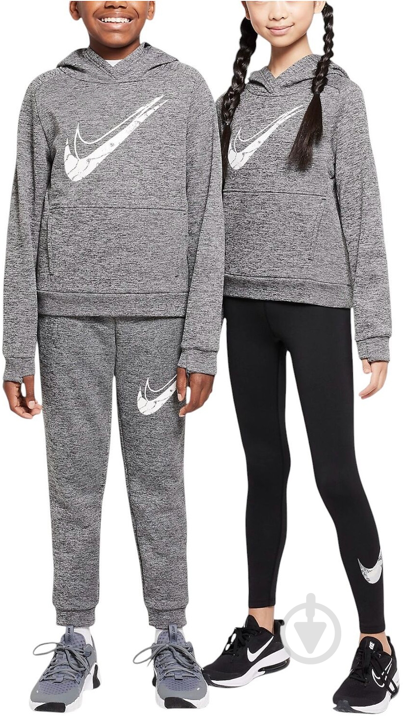 Джемпер Nike HF4414-010 р.S серый - фото 7