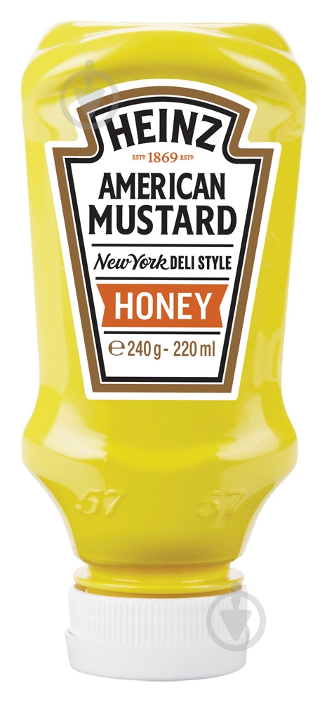 Горчица Heinz с медом 240 г - фото 1 Горчица Heinz с медом 240 г - фото 1