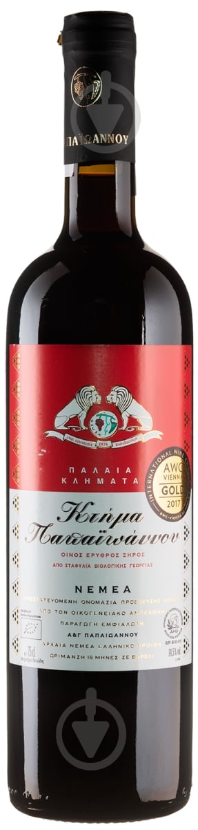 Вино Ktima Papaioannou Old Vines 0,75 л - фото 1 Вино Ktima Papaioannou Old Vines 0,75 л - фото 1