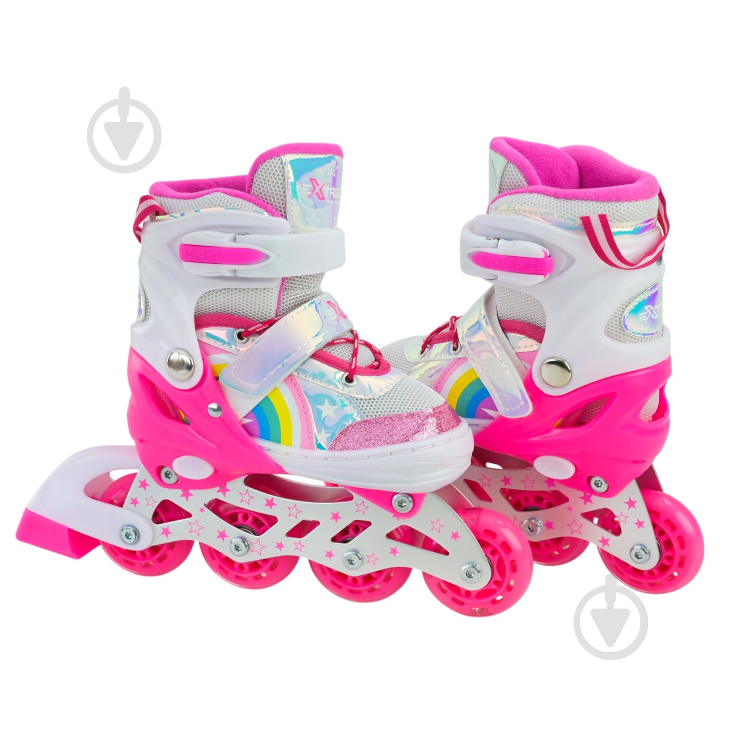 Роликовые коньки Shantou Extreme Motion L RL25432 р. 38-41 в ассортименте - фото 11