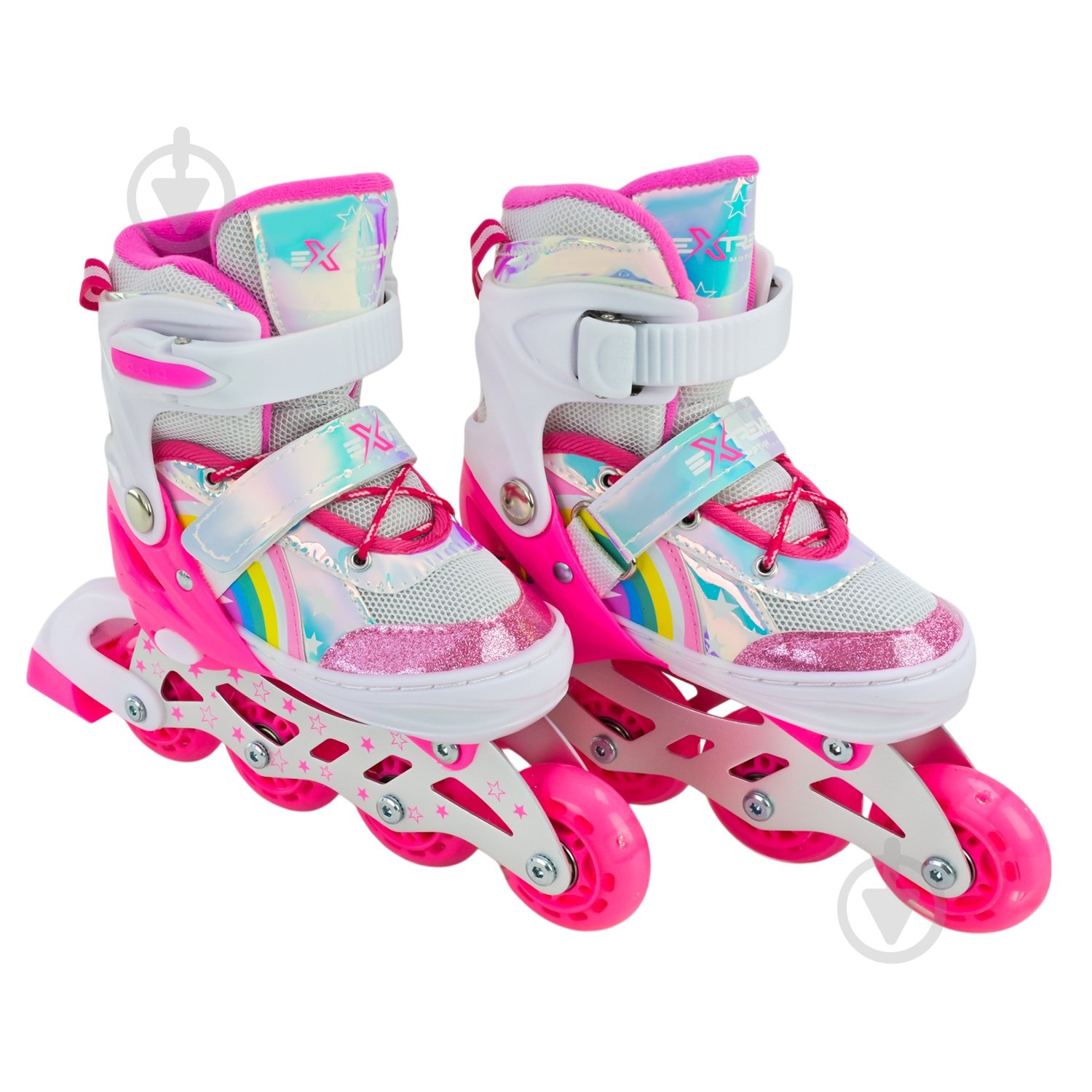 Роликовые коньки Shantou Extreme Motion L RL25432 р. 38-41 в ассортименте - фото 10