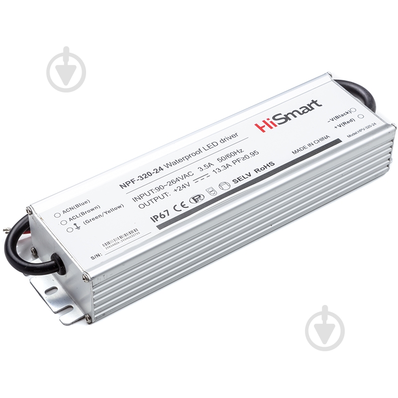 Блок живлення HiSmart 24 В 320 Вт IP67 NPF-320-24 - фото 2