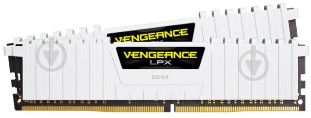Оперативная память Corsair DDR4 SDRAM 16 GB (2x8GB) 3200 MHz (CMK16GX4M2B3200C16W) Vengeance LPX White - фото 1 Оперативная память Corsair DDR4 SDRAM 16 GB (2x8GB) 3200 MHz (CMK16GX4M2B3200C16W) Vengeance LPX White - фото 1