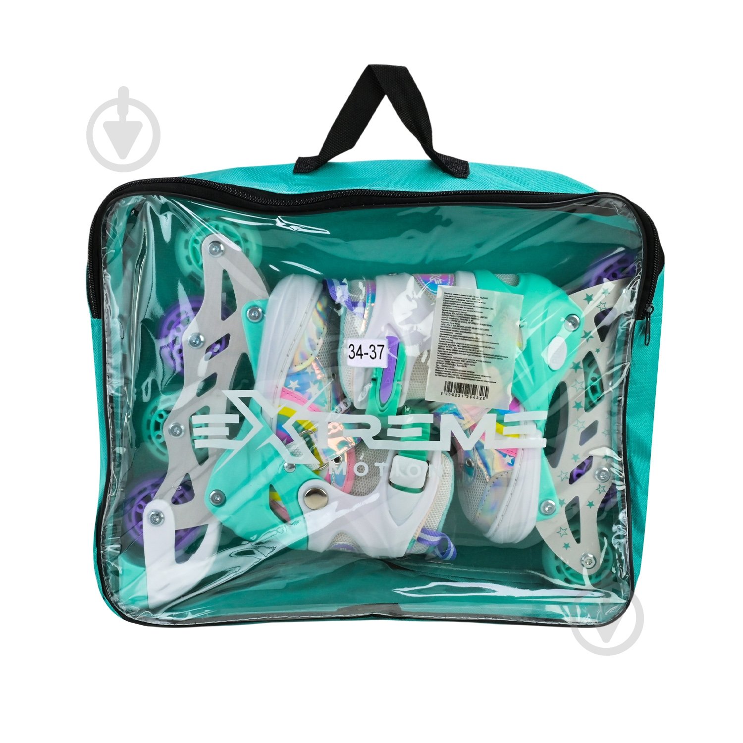 Роликовые коньки Shantou Extreme Motion M RL25431 р. 34-37 в ассортименте - фото 17 Роликовые коньки Shantou Extreme Motion M RL25431 р. 34-37 в ассортименте - фото 17