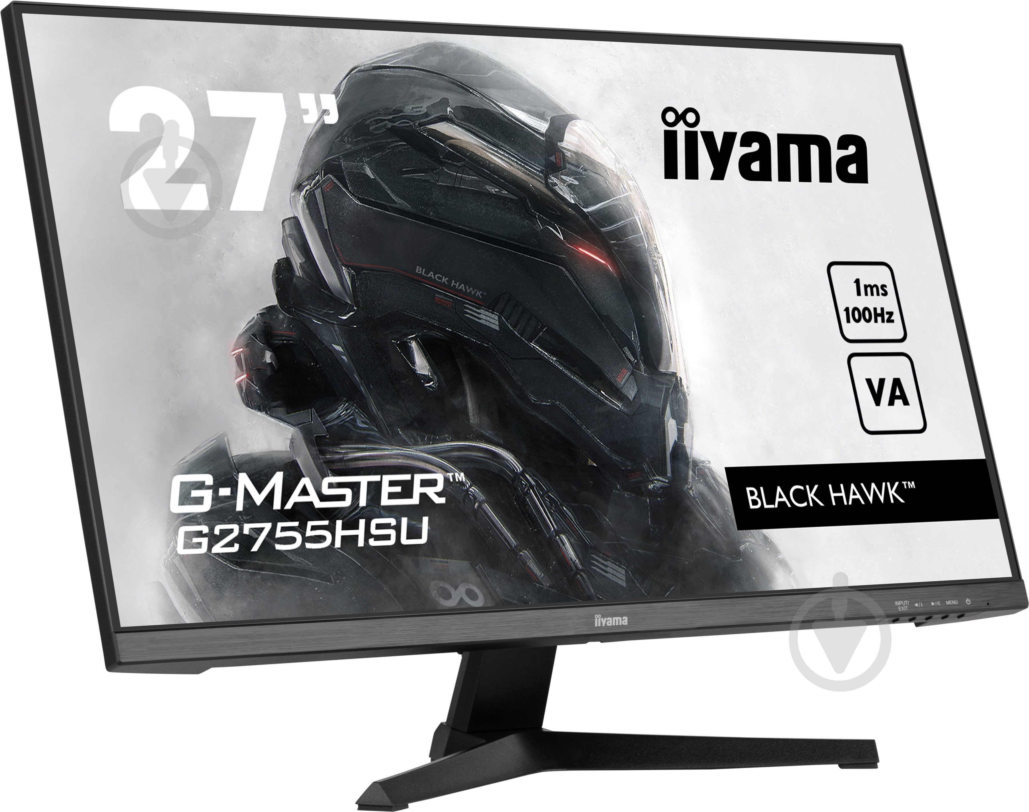 Монітор Iiyama G-Master G2755HSU-B1 27" (G2755HSU-B1) - фото 4