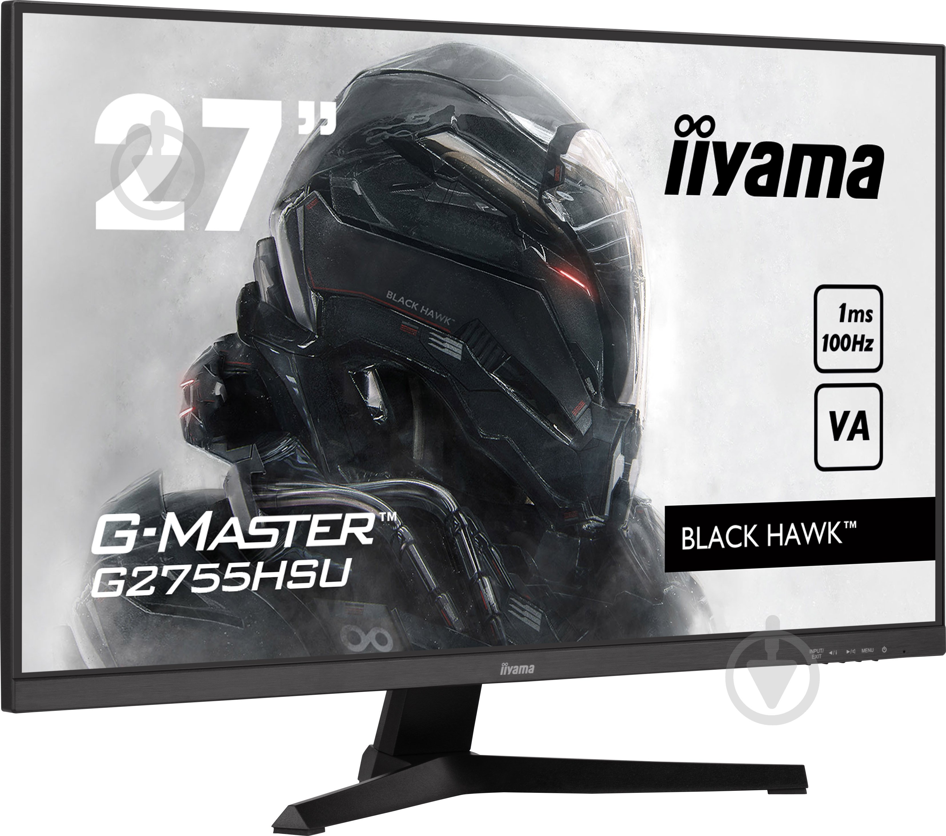 Монітор Iiyama G-Master G2755HSU-B1 27" (G2755HSU-B1) - фото 2