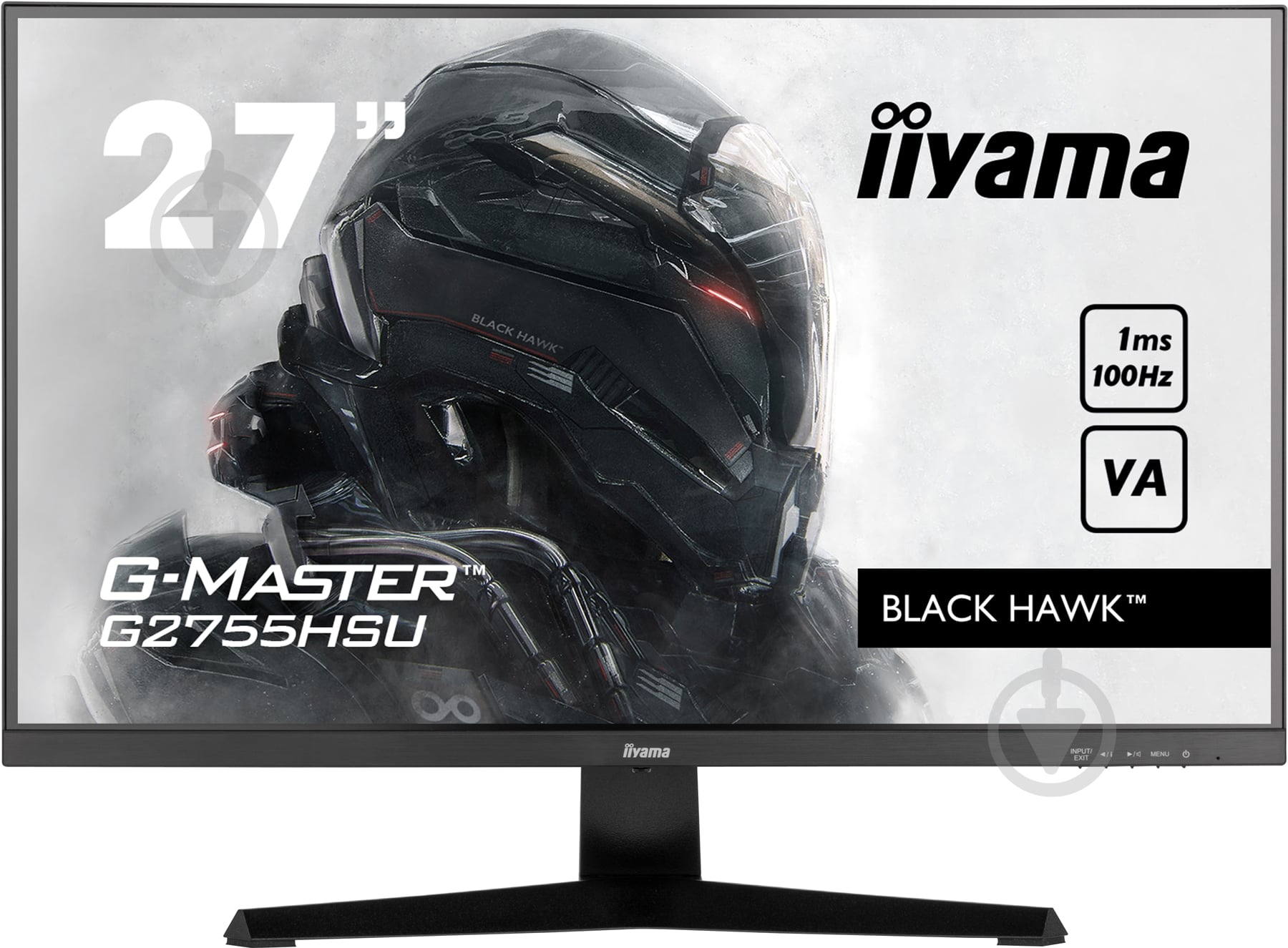 Монітор Iiyama G-Master G2755HSU-B1 27" (G2755HSU-B1) - фото 1