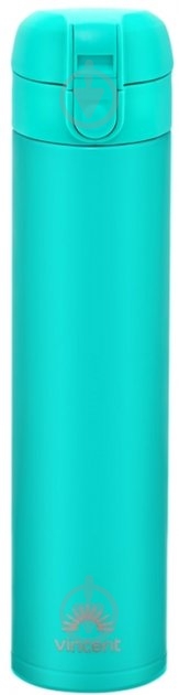 Термобутылка Vincent Bright Lime 0,4 л VC-1530BL - фото 1 Термобутылка Vincent Bright Lime 0,4 л VC-1530BL - фото 1