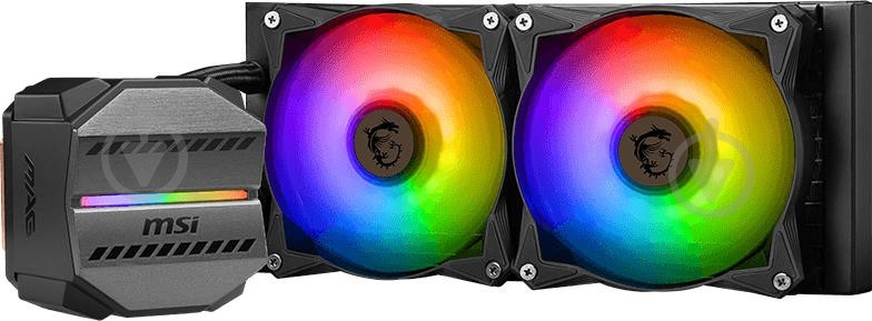 Система водного охлаждения MSI MAG CoreLiquid M240 - фото 5 Система водного охлаждения MSI MAG CoreLiquid M240 - фото 5