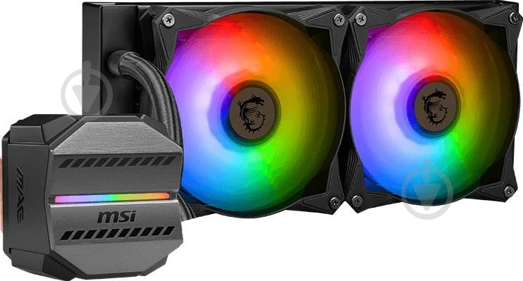 Система водного охлаждения MSI MAG CoreLiquid M240 - фото 2 Система водного охлаждения MSI MAG CoreLiquid M240 - фото 2