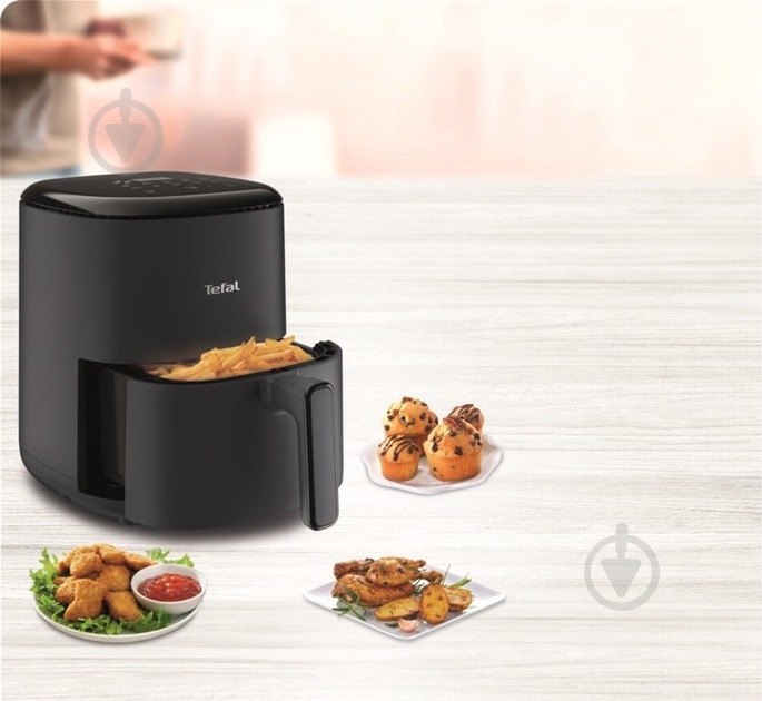 ВИТРИНА! Мультипечь Tefal Easy Fry Compact EY145B10 - фото 11