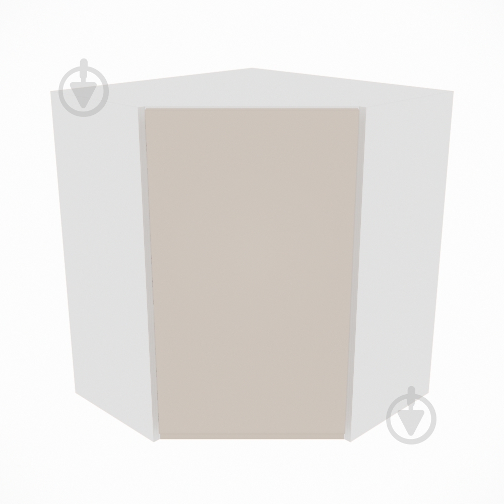 Шафа Влада (60х60/60х60Ск права) пломбір/білий Світ Меблів - фото 1 Шафа Влада (60х60/60х60Ск права) пломбір/білий Світ Меблів - фото 1