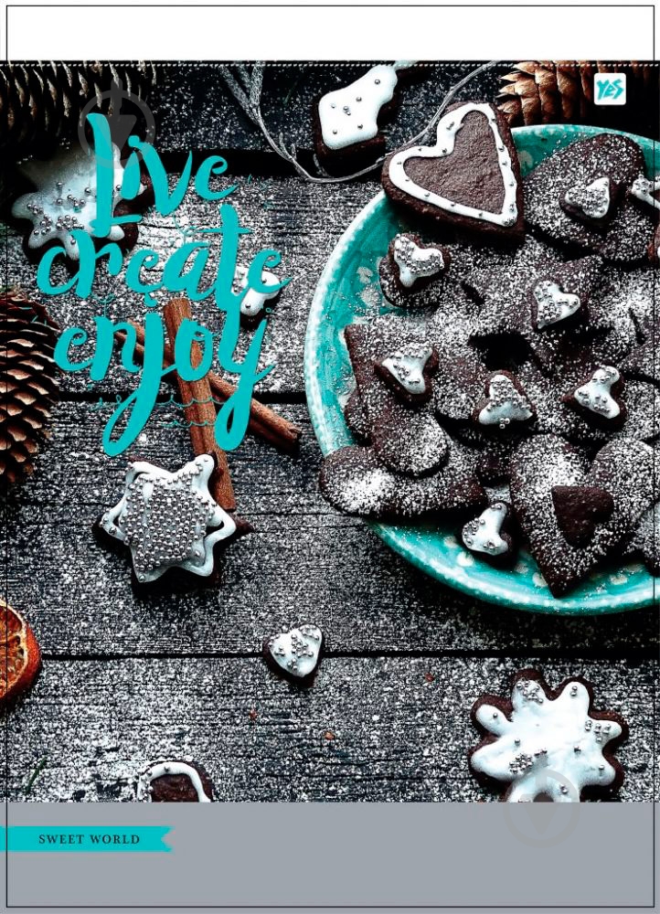 Тетрадь школьная 80 листов в клетку спираль YES - фото 5