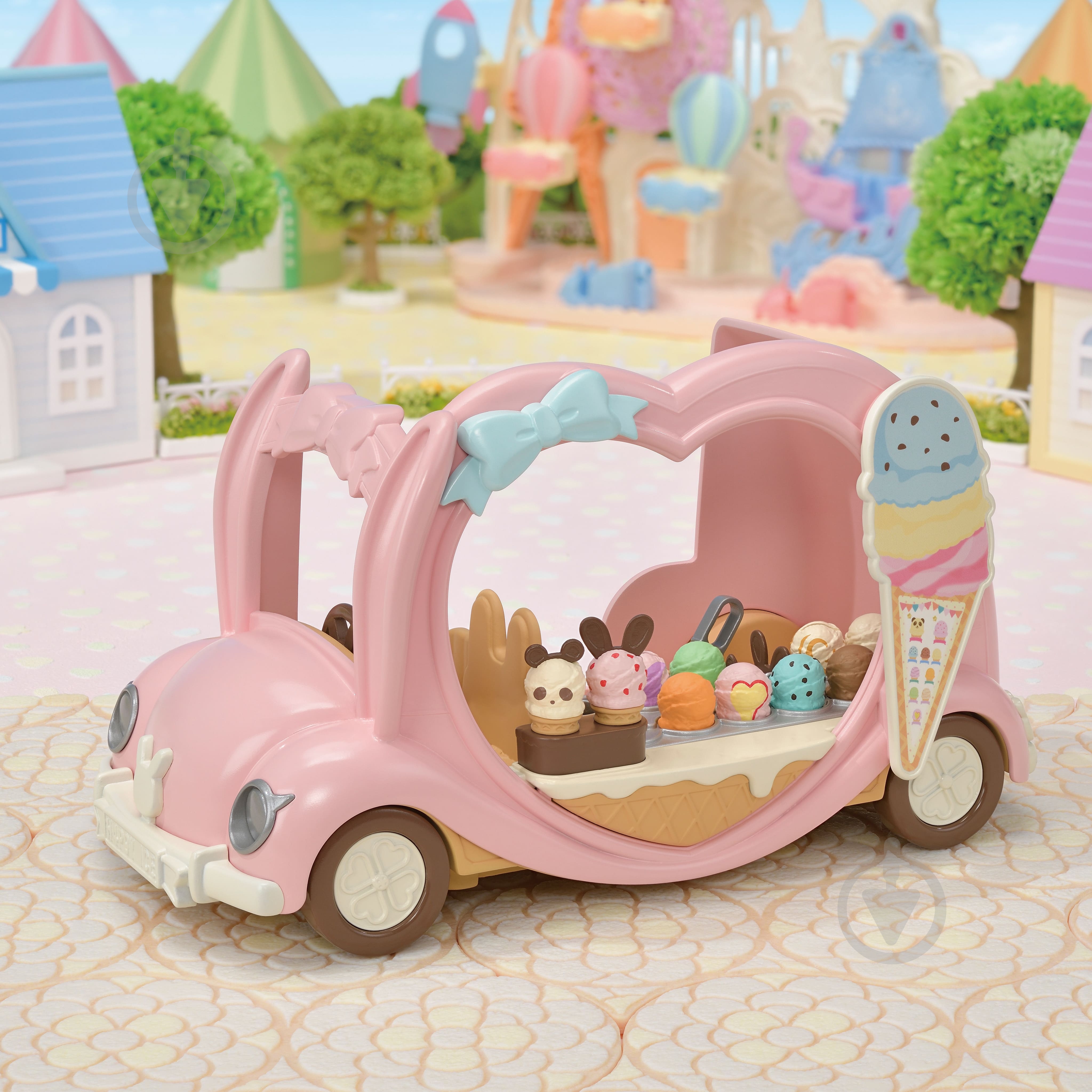 Ігровий набір Sylvanian Families Фургончик з морозивом 5651 - фото 11