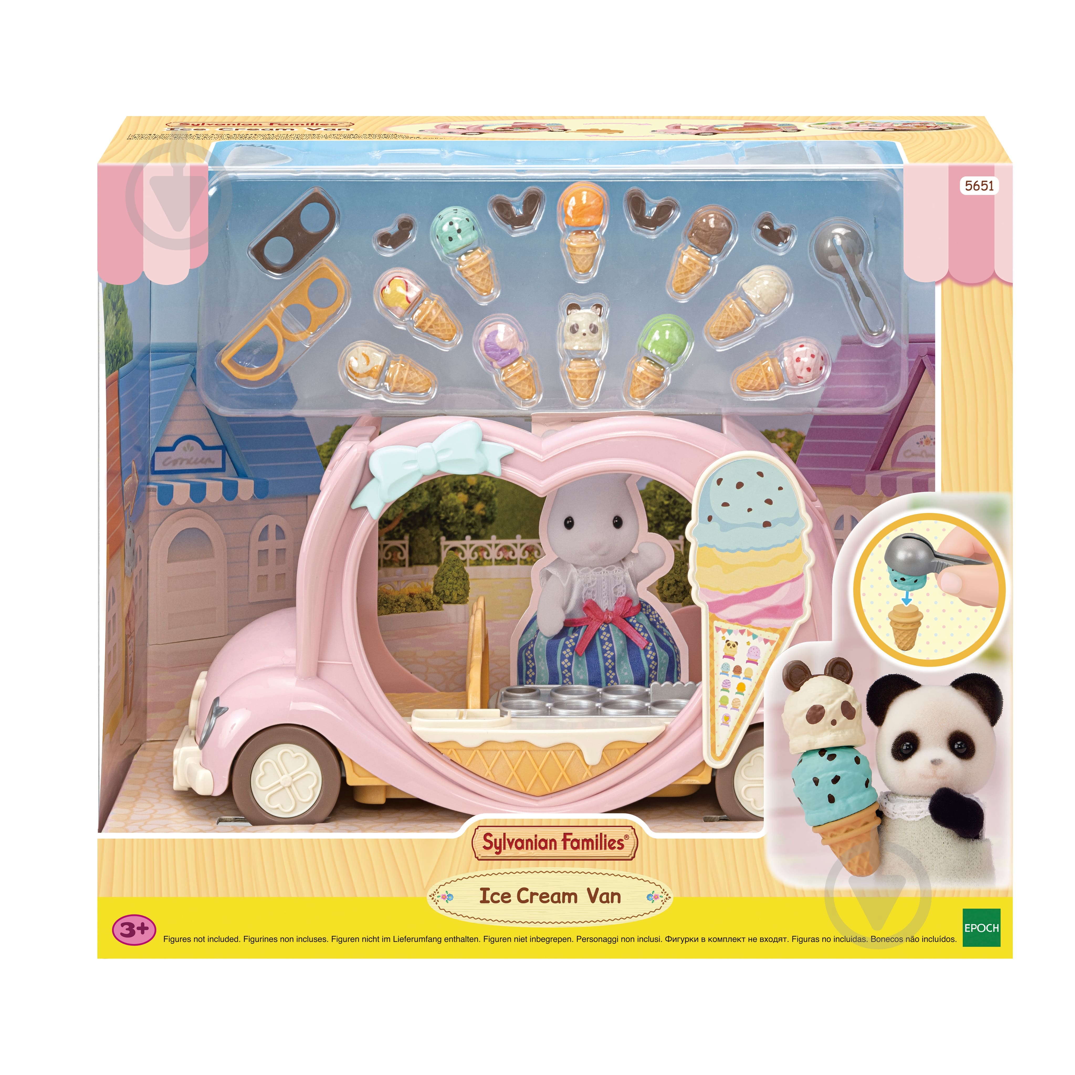 Ігровий набір Sylvanian Families Фургончик з морозивом 5651 - фото 14