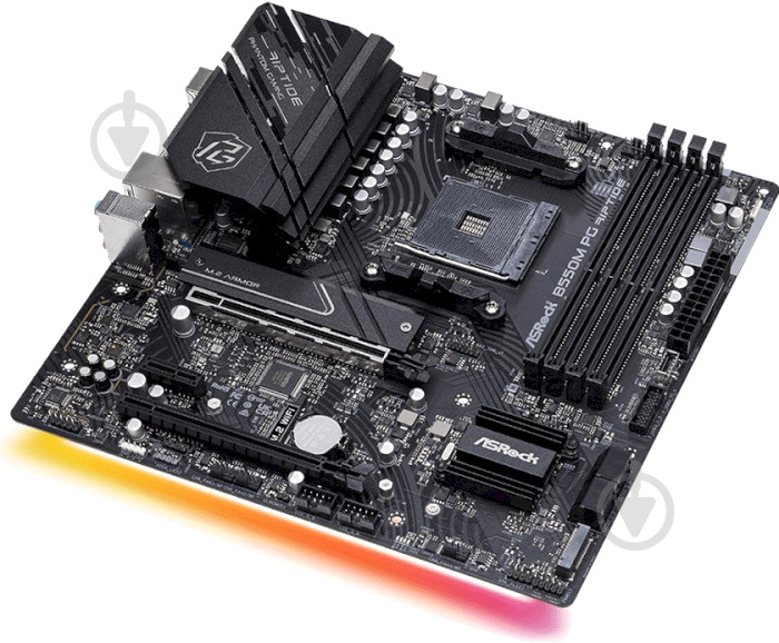 Материнская плата ASRock B550M PG Riptide (Socket AM4, AMD B550, ) - фото 3