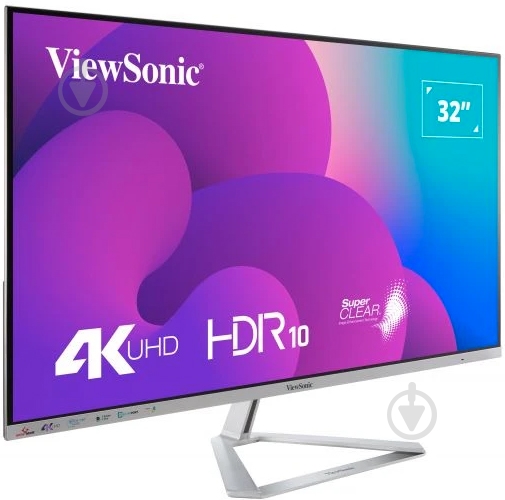 Монитор ViewSonic VX3276-4K-MHD 32" (VX3276-4K-MHD) - фото 2 Монитор ViewSonic VX3276-4K-MHD 32" (VX3276-4K-MHD) - фото 2