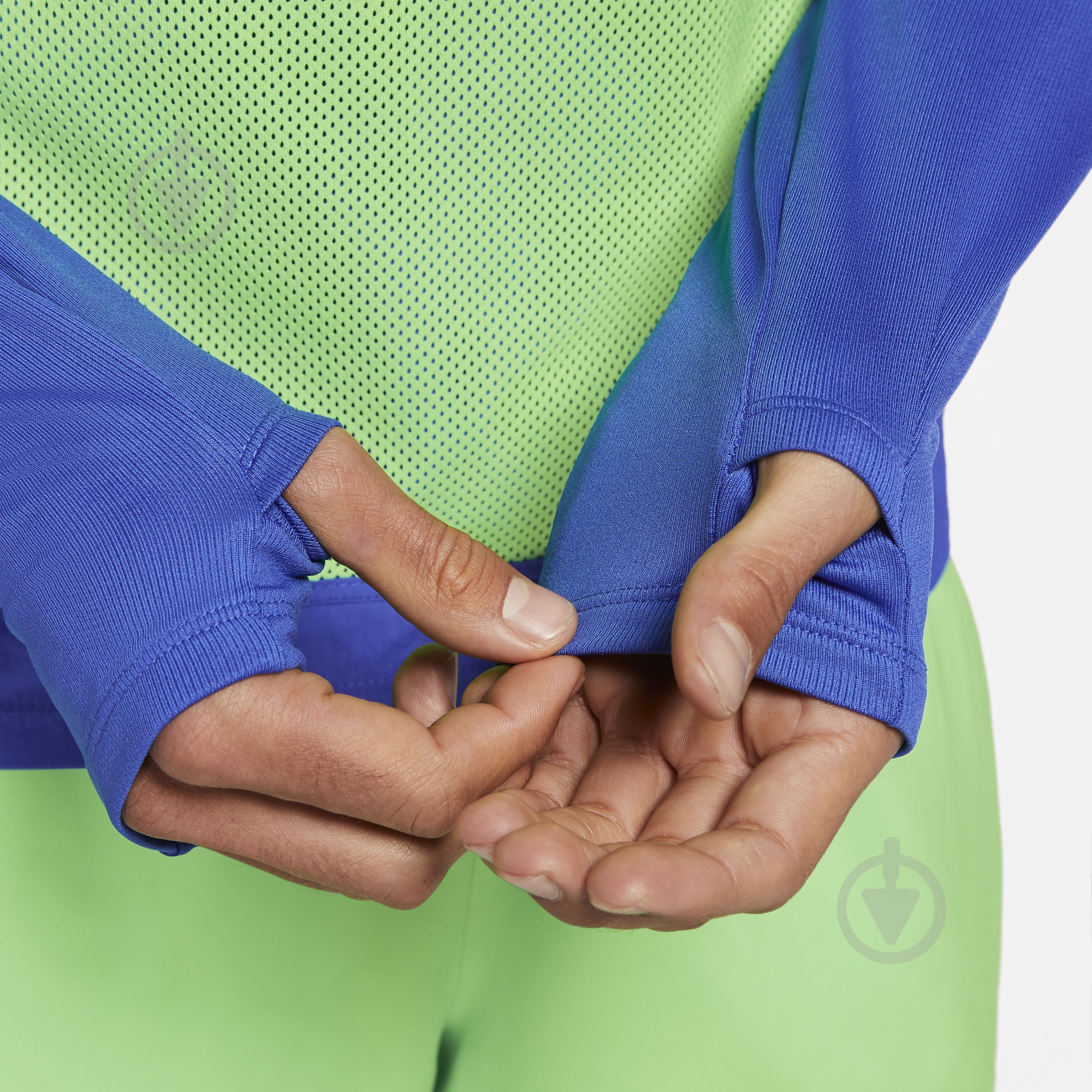 Джемпер Nike M NK DF ELMNT TOP HZ WR GX DA0223-010 р. XL чорний - фото 6