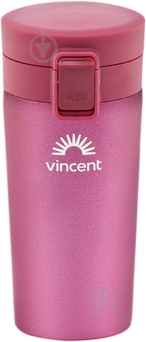 Термочашка Vincent Maroon 0,35 л VC-1528M - фото 1
