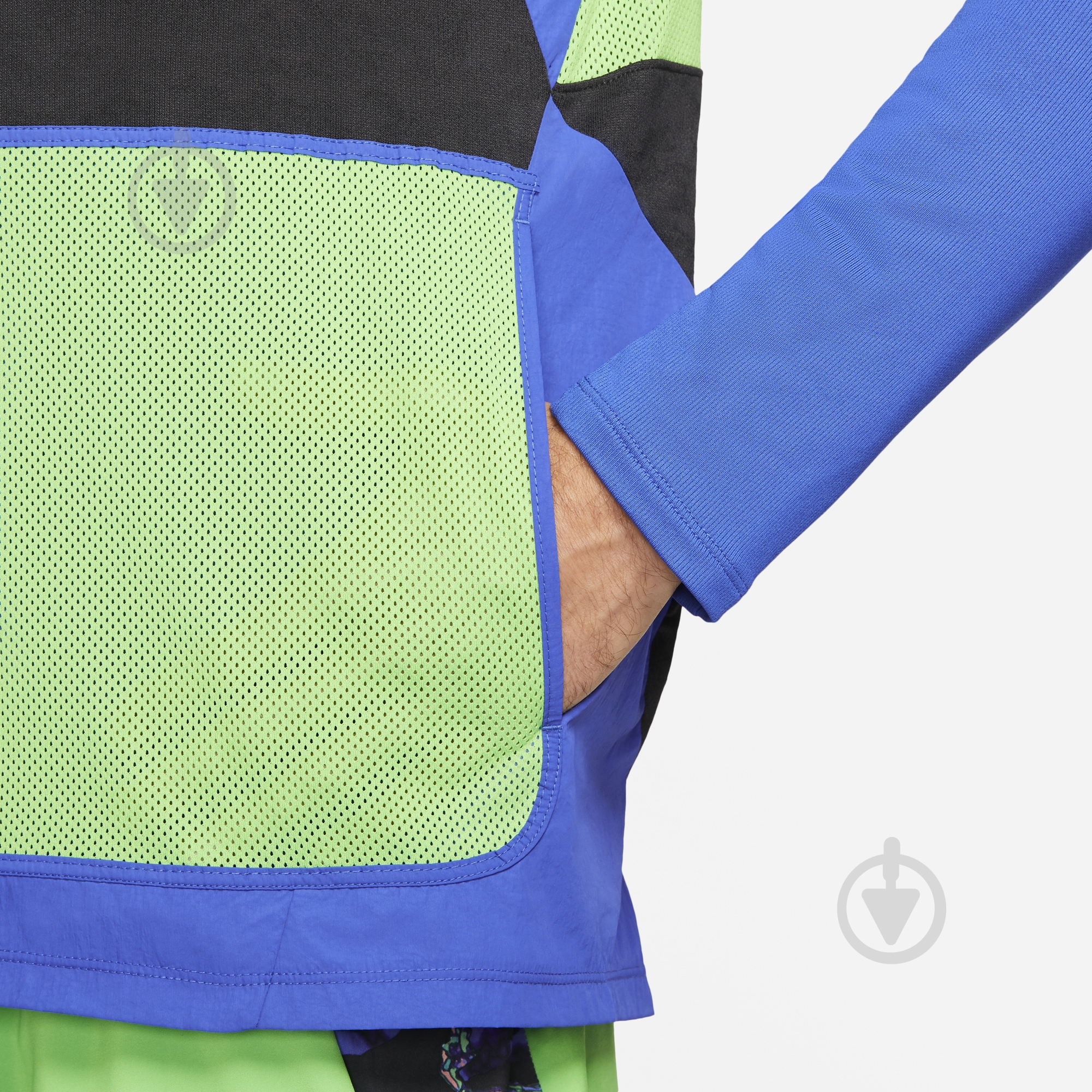 Джемпер Nike M NK DF ELMNT TOP HZ WR GX DA0223-010 р. 2XL чорний - фото 4 Джемпер Nike M NK DF ELMNT TOP HZ WR GX DA0223-010 р. 2XL чорний - фото 4