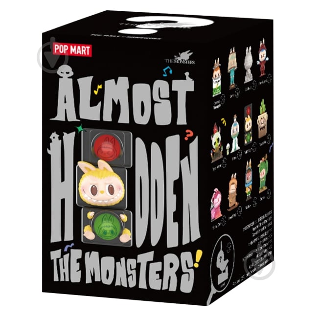 Фігурка-сюрприз колекційна POP MART The monsters Almost Hidden MSAH-01 - фото 1 Фігурка-сюрприз колекційна POP MART The monsters Almost Hidden MSAH-01 - фото 1